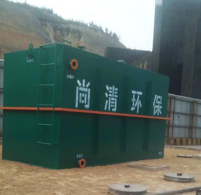 China PLC 100m3/D Slaughterhouse Wastewater Treatment Plant Abattoir Effluent Treatment for sale
