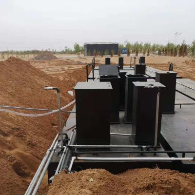 China Instalación de tratamiento de aguas residuales domésticas integradas Sistema de tratamiento de lodos para reducir la contaminación en venta