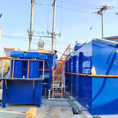 China PLC Industrial Wastewater Treatment Plant Containerized Pressure Vessels for sale