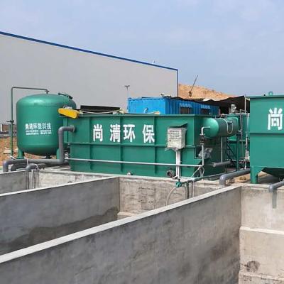China Automatic PLC Control Chemical Wastewater Treatment Dissolved Air Flotation Unit for sale