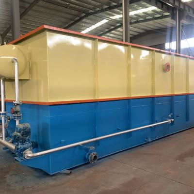 China Aço inoxidável 60m3/D Sistema de tratamento de água Daf Sistema de tratamento de águas residuais à venda