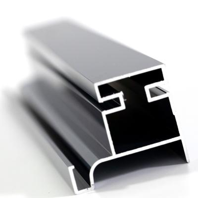China Perfil de aluminio de los accesorios del hardware de los muebles del OEM para las puertas de armario de cocina en venta