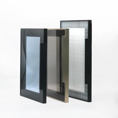 중국 옷장 기계설비를 위한 주문을 받아서 만들어진 크기 알루미늄 구조 유리 미닫이 문 창 판매용