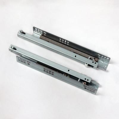 China Adjustable 600mm Zinc Full Extension Drawer Slide Rails for sale