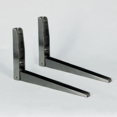 China 20kg Load 1.4mm Stainless Steel Table Support Bracket 250mm for sale