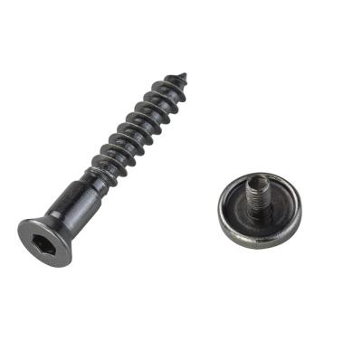 China Drawer M4 Iron Decorative Head Screw Sets With Cap for sale