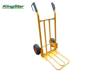 China Zinc Finish Rim Lightweight Folding Hand Cart For Moving Heavy Objects for sale