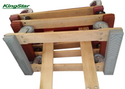 Chine Le caoutchouc couvre la construction résistante de cadre ouvert de chariot de meubles, 4