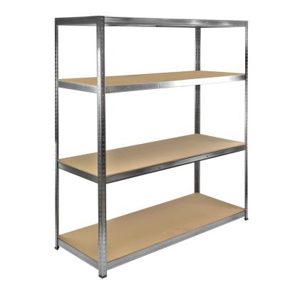 China Cosmetic Display Boltless Shelving System , Boltless Galvanized Shelving Unit for sale