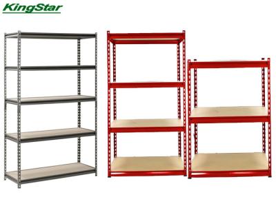 China 200Kg Capacity Z Beam Boltless Storage Shelving With 5 Layers  MDF Deck for sale