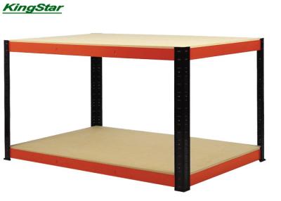 China Heavy Duty Boltless Workbench With 300 Kg Capacity Per Layer , MDF board for sale