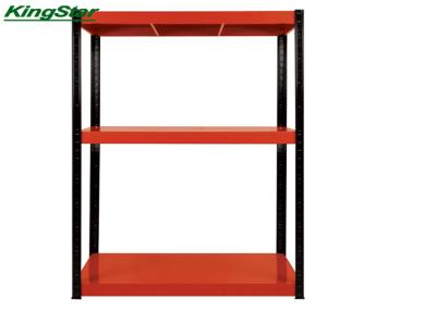 China Retail Shop 3 Shelf Metal Storage Rack Structural Integrity 500Kg Capacity for sale