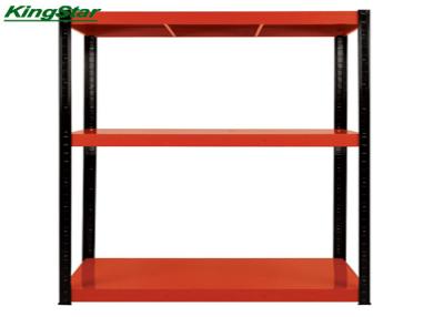 China 3 Layers 500Kg Capacity Bolted Shelving Systems Powder Coated Finish For Warehouse for sale
