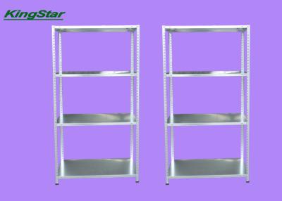 China 4 Tier 40kg Adjustable Metal Shelves Racks For Home kitchen  Galvanized for sale