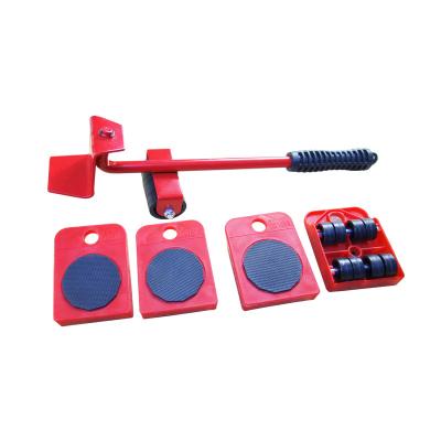 China 5PC Professional Portable Heavy Object Mover Moving Tool Furniture Moving Handling Tool mover transport set en venta