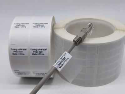 China Wire and Cable  Labels ，Clear Vinyl, Thermal Transfer,Self Laminating & Wrap Around for sale