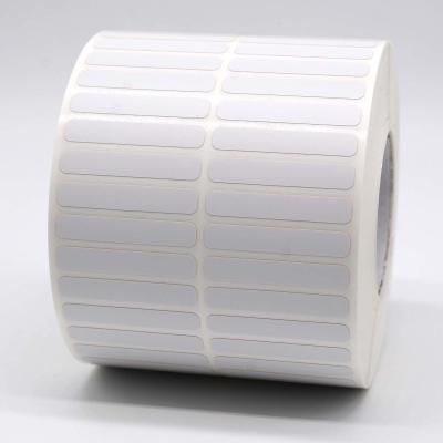 Chine Étiquette adhésive à transfert thermique de 35 mm x 6 mm 1 mil blanc mat résistant aux températures élevées avec du polyimide à vendre