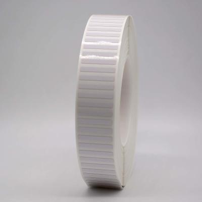 China 28mmx4mm, 2mil  White Gloss High Temperature Resistant Polyimide Label for sale