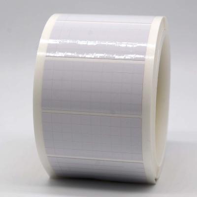China 5.5mmx5.5mm Permanent Adhesive Label 1mil White Gloss High Temperature Resistant Polyimide Label for sale