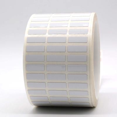 China Rótulo de transferência térmica de poliamida branco brilhante de 18 mm x 11 mm à venda