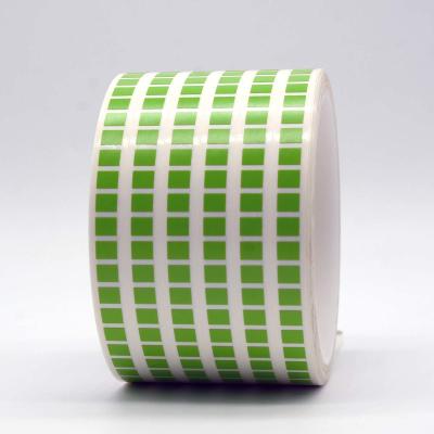 China 1mil Green Matte 6mmx5mm High Temperature Resistant Polyimide Label for sale
