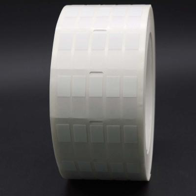 China 8x19-12mm 2mil Weiß Matte Wasserdurchlässiges Vinylkabeletikett zu verkaufen