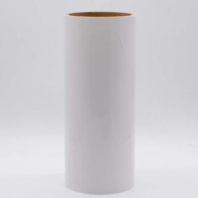 China Removable Anti Static Label Material 1Mil Gloss White Polyimide Materials With Glassine for sale