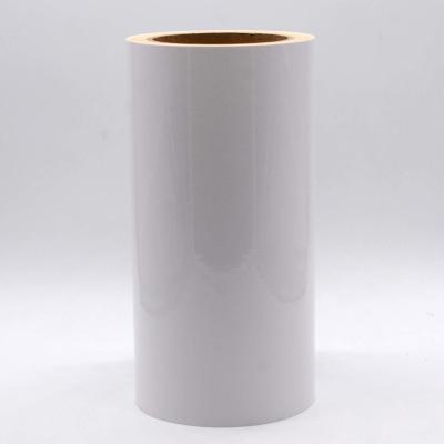 China Material de etiqueta antiestática ESD 1Mil Blanco brillante y adhesivos sólidos de poliimida con vidriera en venta
