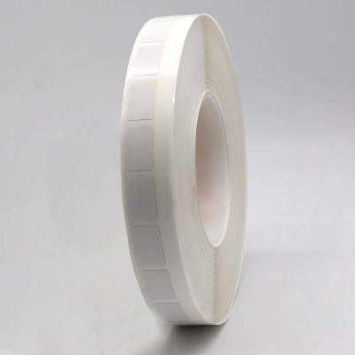China 12.5mmx21mm Thermal Transfer Adhesive Label 1mil White Matte Polyimide Label for sale