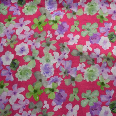 China Ramie Polyester Cotton Fabrics Plain Dyed Garment 30s*41s for sale
