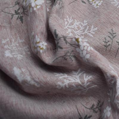 中国 100ポリエステル綿織物のデジタル印刷物によって編まれる花柄のドレスの印刷された平野 販売のため