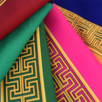 China Custom Polyester Printing Fabric Woven Wrinkle Resistant for sale