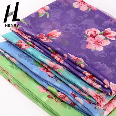 Китай Пурпурная мягкая ткань Тюль для напечатанной одеждами ткани сетки полиэстера продается
