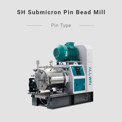 China Wet Grinding Sand Mill Machine Of Diaphram Slurry / Conductive Paste for sale