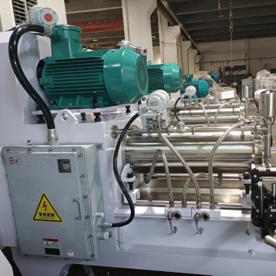 China 50 Litre SUS 304 Wet Grinding Horizontal Sand Mill For Floor Paint / Furniture Paint for sale