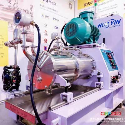 China máquina de pulido mojada mineral no metálica del molino de la gota 250L con el motor de 55 kilovatios y la bomba de engranaje en venta
