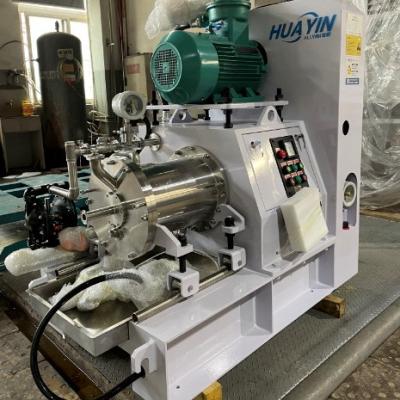 China 20micron 30L SUS304 Bead Mill Machine For Nut Paste Sugar Paste for sale