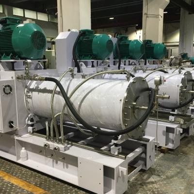 China 55KW 250 Liter-nass Schleifsand-Mühle in der Chemiefaser-Wasser-Tinten-Industrie zu verkaufen