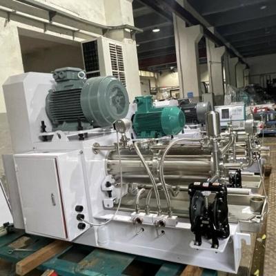 China 30kW 50Litre Sand Mill Machine For Grinding Chocolate Coffee Mushroom Soup for sale