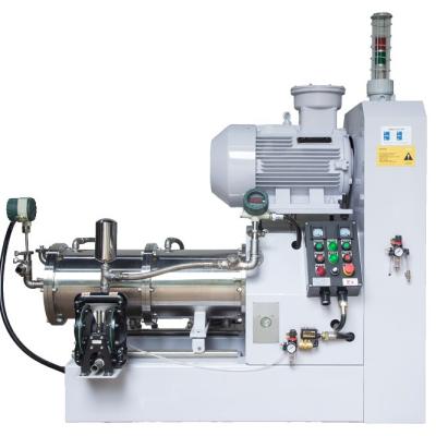 China 30L 50L Disk Type Bead Grinder Machine SS304 Stainless Steel Paint Coating Pesticide Ink for sale