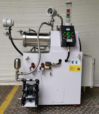 China Die 5 Liter-Scheiben-Perlen-Schleifmaschine 7.5kW malen Schleifmaschine zu verkaufen