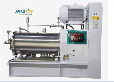 China Flow Discharging 55kW Ceramic Horizontal Bead Mill 10um Paint Milling Machine for sale