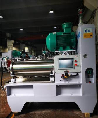 China Large Flow 20um Inks Wet Grinding Mill Bead  Touch Screen for sale
