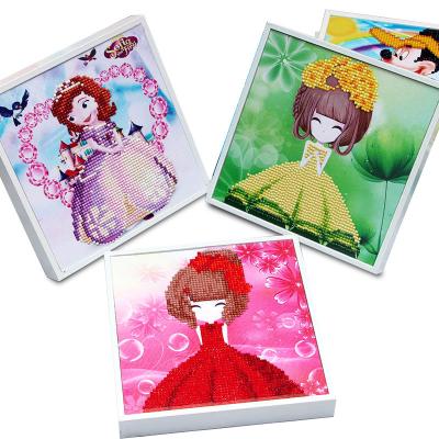 China New Classic/Postmodern Amazon is Popular for Children's Day Gifts Decor Wall Art Painting Picture Home Kits Wholesale 5d Diamond Painting Set for sale