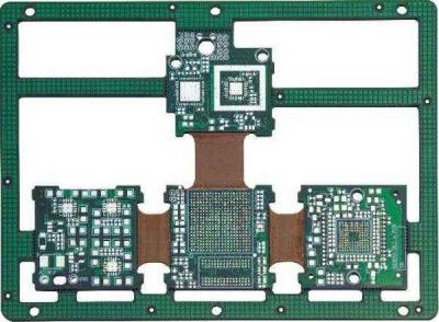 Chine Carte PCB rigide multicouche de câble finition de surface de l'ENIG de 6 couches FR4 + matériel de Polyimide à vendre
