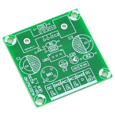 China Lead Free Two Layer PCB Printed Circuit Board FR4 Tg180 1OZ Copper White Silkscreen for sale