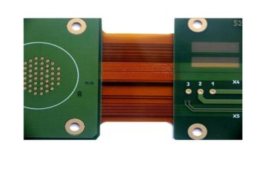 China Multilayer UL 94V0 Rigid Flex PCB FR4 And Polymide Material RA Copper Immersion Gold for sale