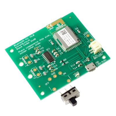 China Lead Free SMT PCB Assembly 2 Layer PCB Power Board 2OZ White Silkprint for sale