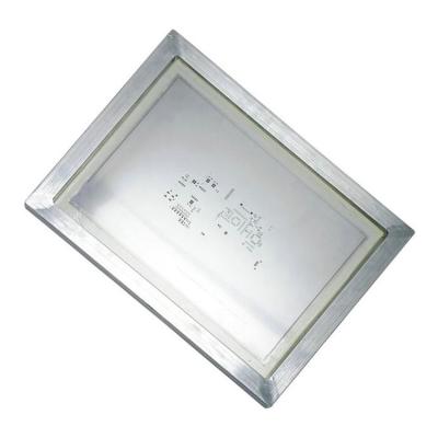 China Fiducial Half Etched SMT Stencil Aluminum Frame For PCB Fabrication And Assembly for sale