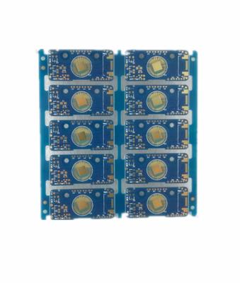 China 2 Layer Prototype Circuit Board FR4 TG 135 Blue Soldermask 35um Copper HASL Lead Free for sale